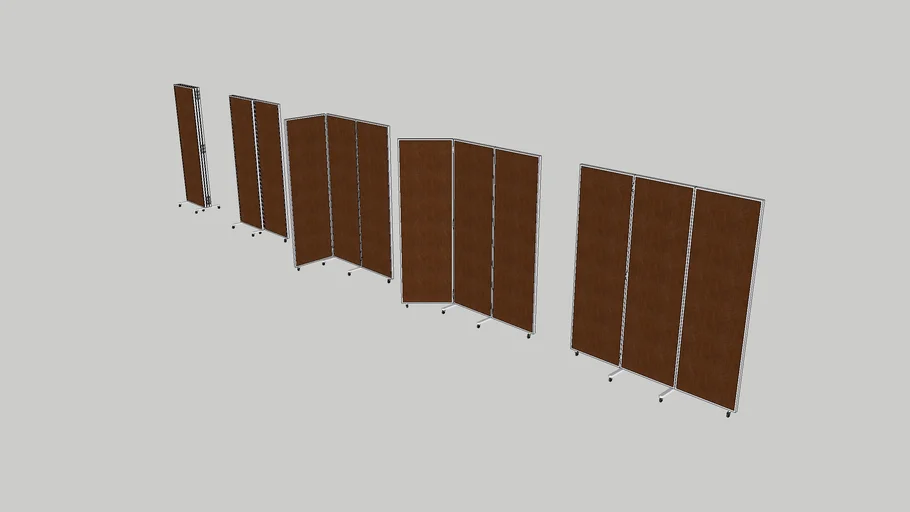 3 Panel Room Divider