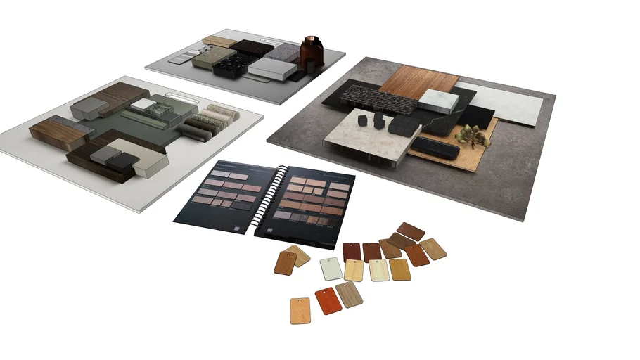 Materials Board Model by pooh