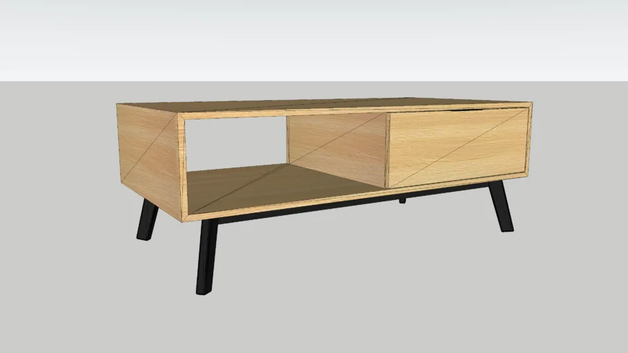 Malton Coffee Table | Light Wood