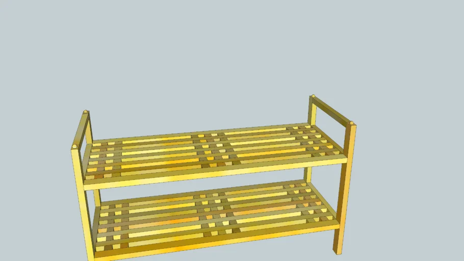 Shoe rack | 3D Warehouse