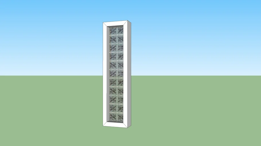 1'x4' Skinny Window | 3D Warehouse