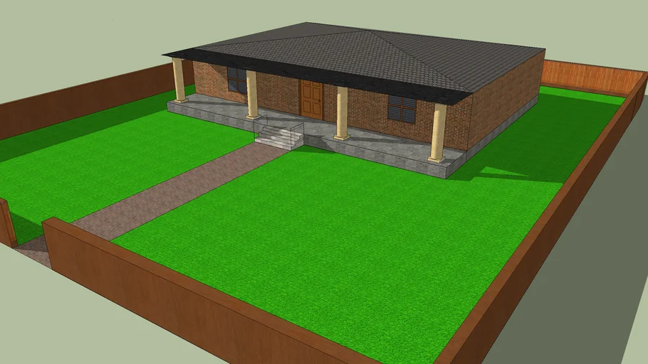 Modelo casa rustica