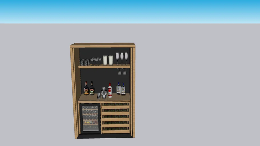 bar cabinet