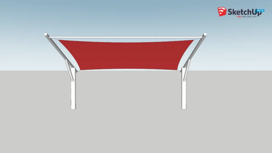 Cantilever Fabric Structure