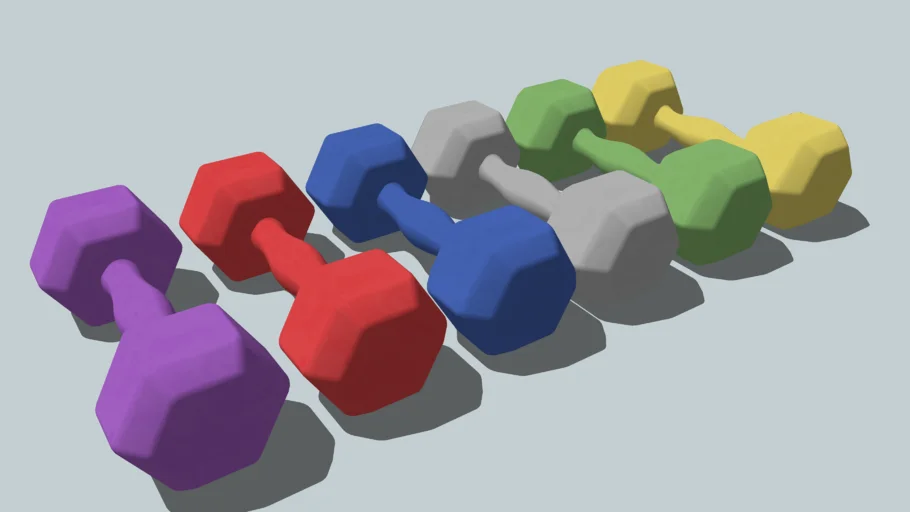 Dumbells-Vinyl Coated