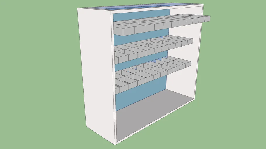 Balcão Vitrine MDF