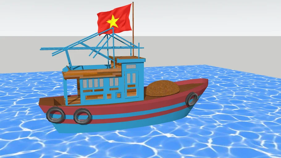 tàu cá Việt Nam - fishery boat