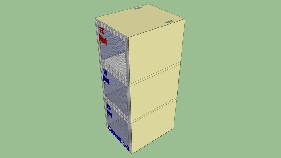 CPI Megaframe Cabinet | 3D Warehouse