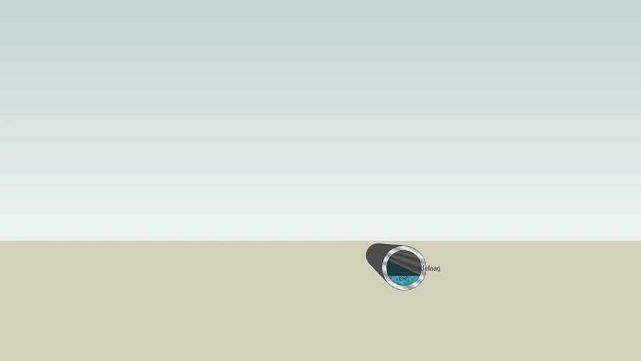 rioolbuis met vissen