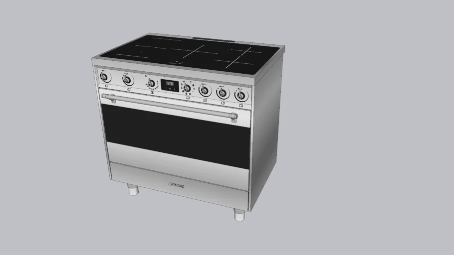 Range cooker Smeg C9CIMX9-1