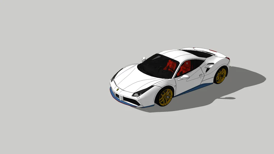 488 gtb 70th anniversary vettura tailor made