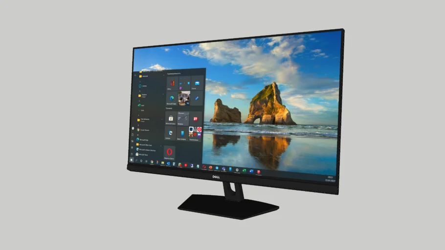 DELL 24-inch wide full HD display