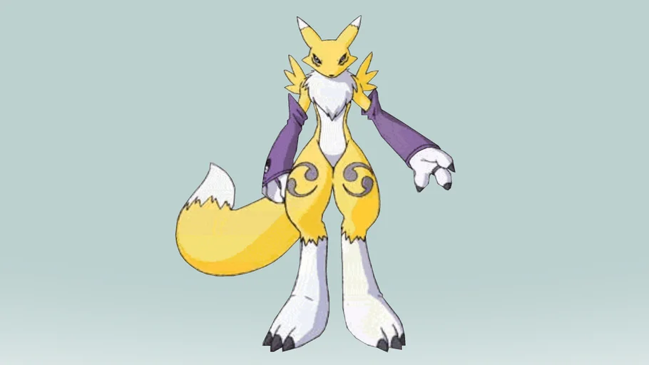 Renamon 2D | 3D Warehouse