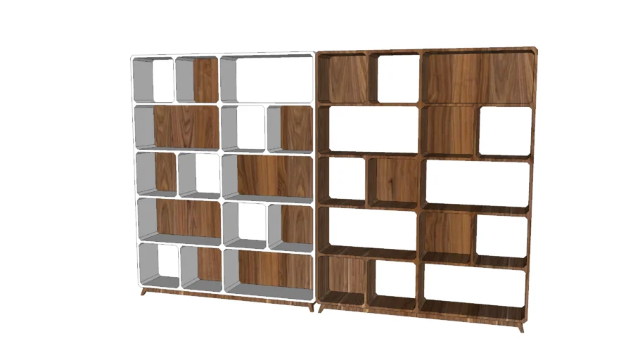 Bookcase | 3D Warehouse