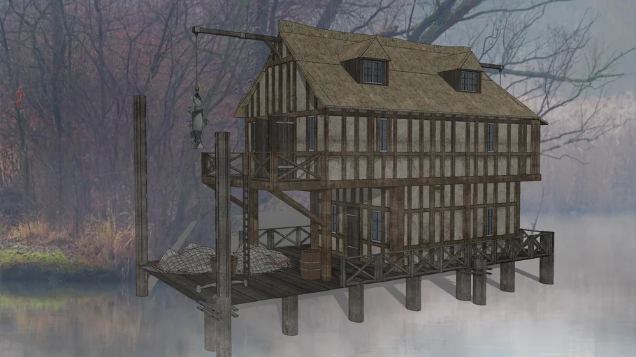 Esgaroth-House / Hobbit / Fantasy