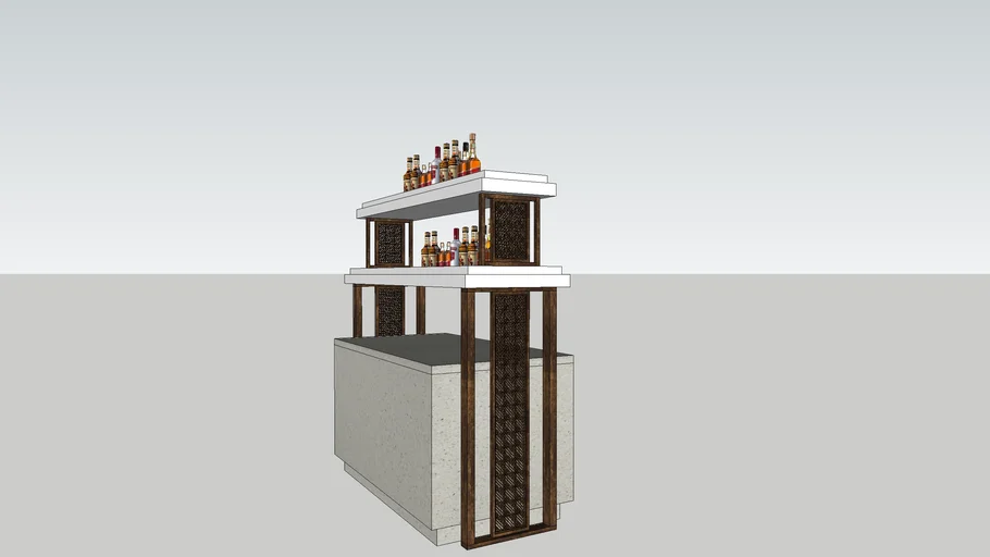 bar rack | 3D Warehouse