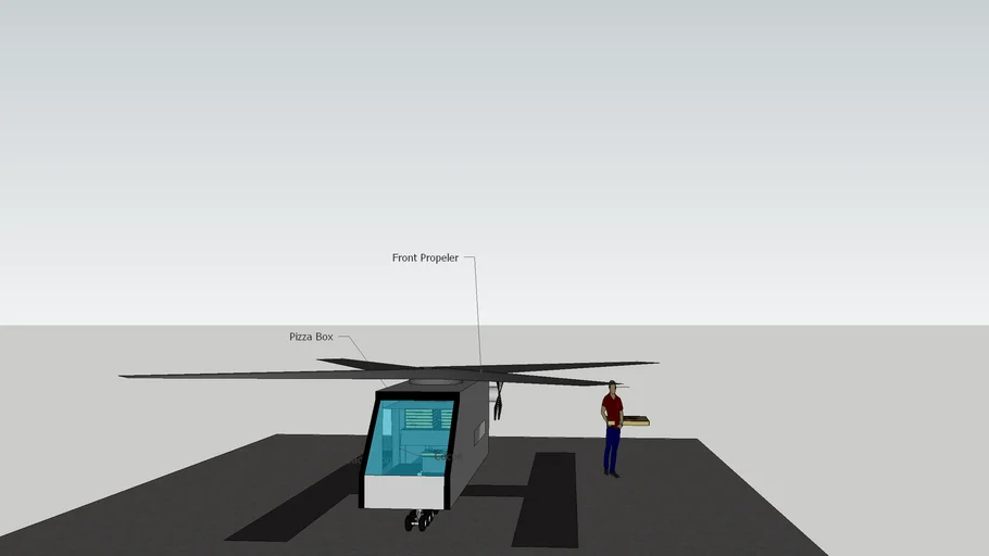 Pizza Helicopter