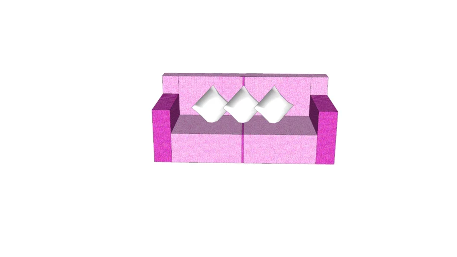 pink sofa