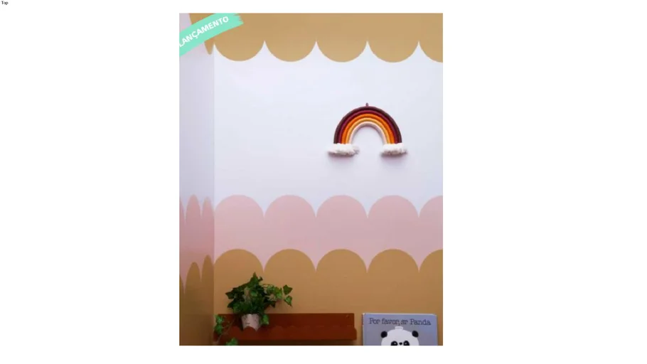 PAPEL DE PAREDE ONDAS - faixa horizontal
