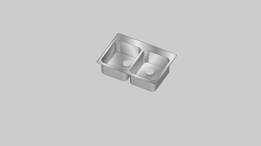 LÅNGUDDEN Ikea Double Bowl Sink