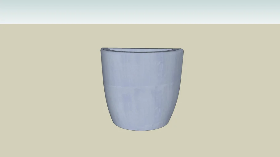 Vaso Cerâmica Comfort Zone Parede Azul 15x15cm - Leroy Merlin