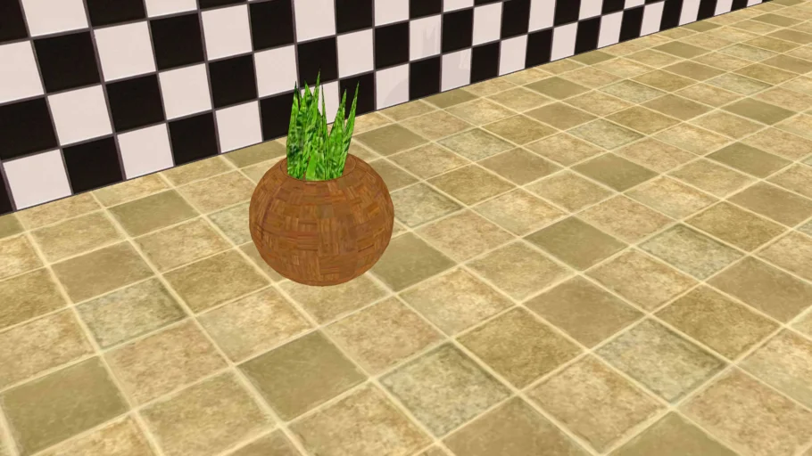 pot ( with plant )