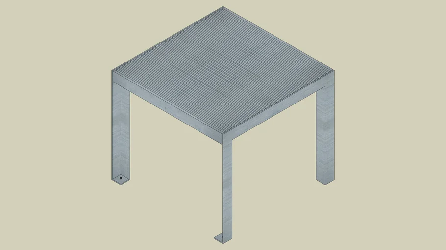 A16 30 2 80 table 85 completely galvanized