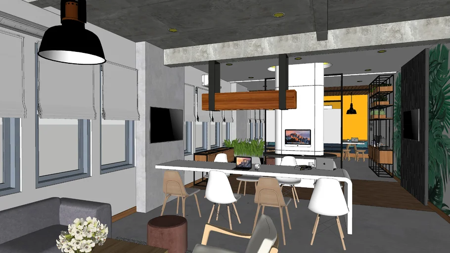 Working Space Design | 3D Warehouse