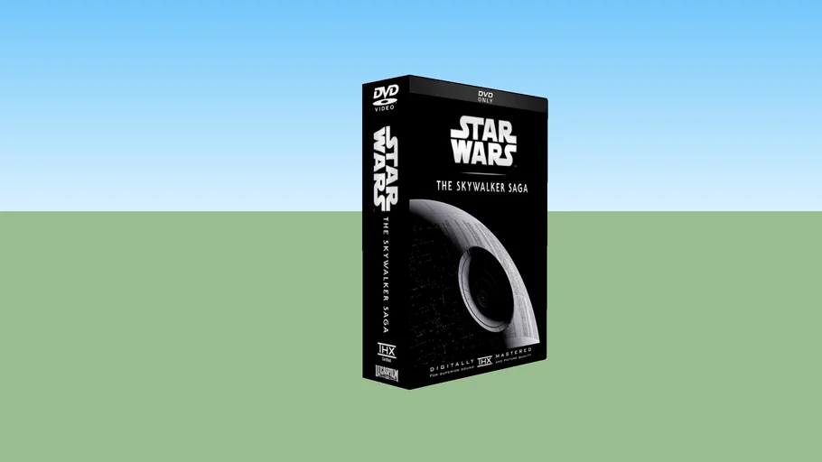 Star Wars The Skywalker Saga DVD (16-Disc Set) 51MM Cases