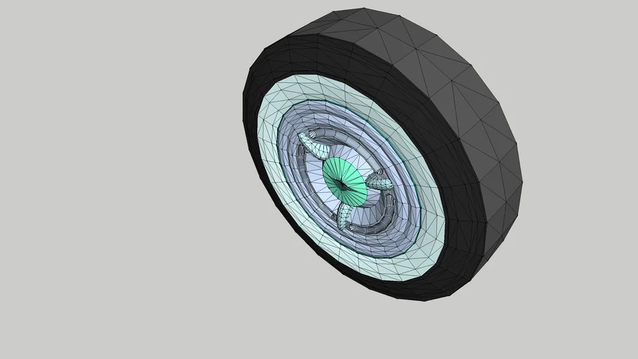 1957 Oldsmobile Wheel