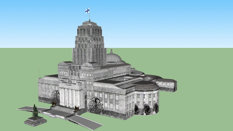 Greater Finland Parliament palace 1922