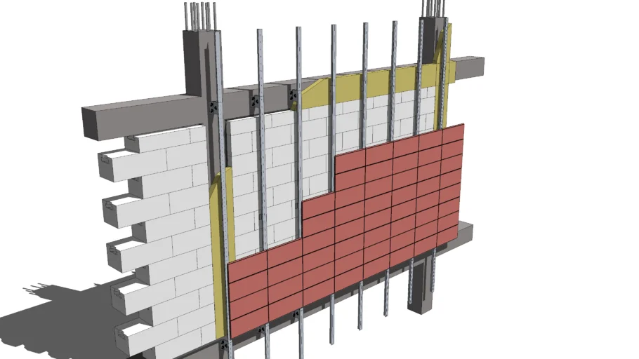 YTONG ventilated facade