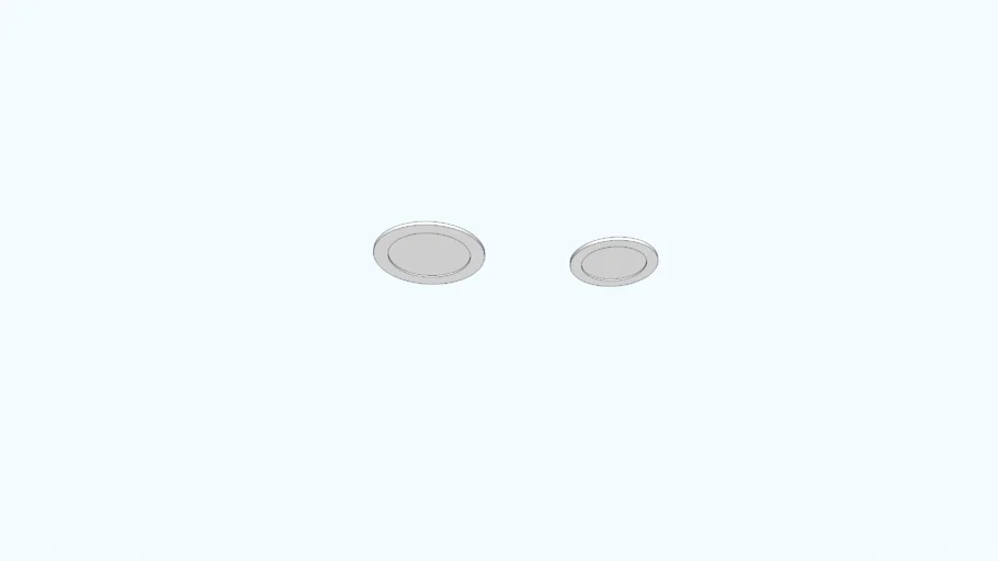 circle down light