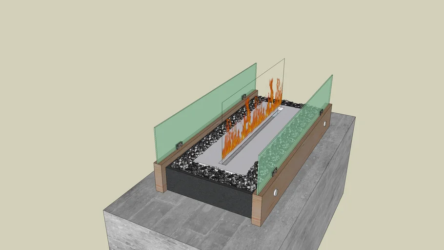 CHIMENEA+TERRAZA