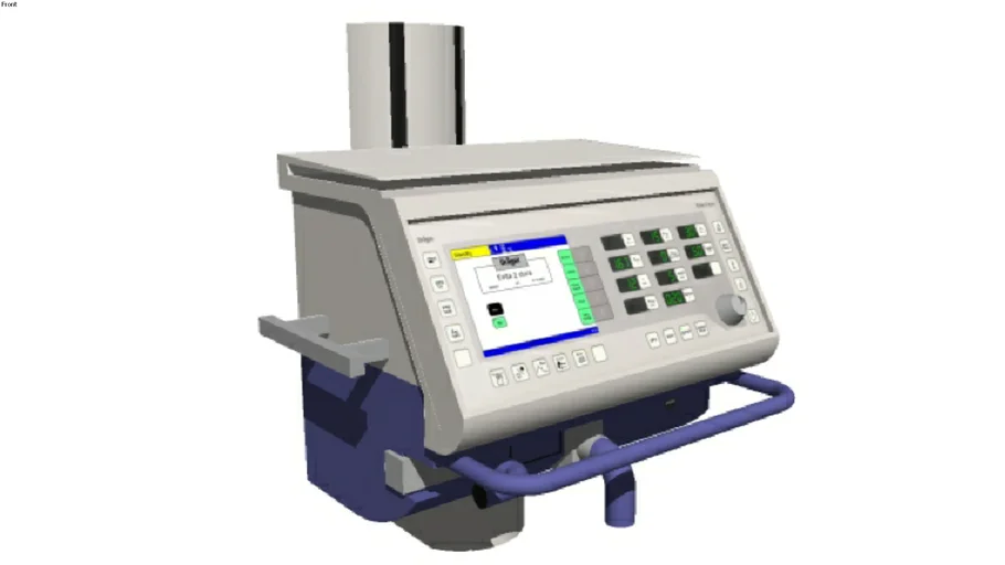 Dräger Evita Dura 2 Intensiv Care Ventilator