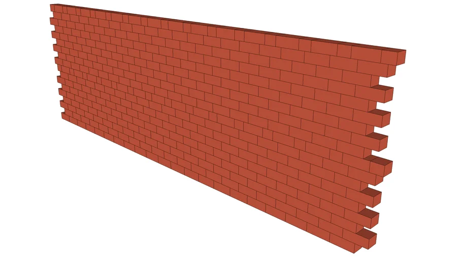 3D Brick Wall