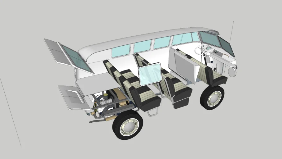 VW T1 VAN (WIP - step5) (some hidden parts)