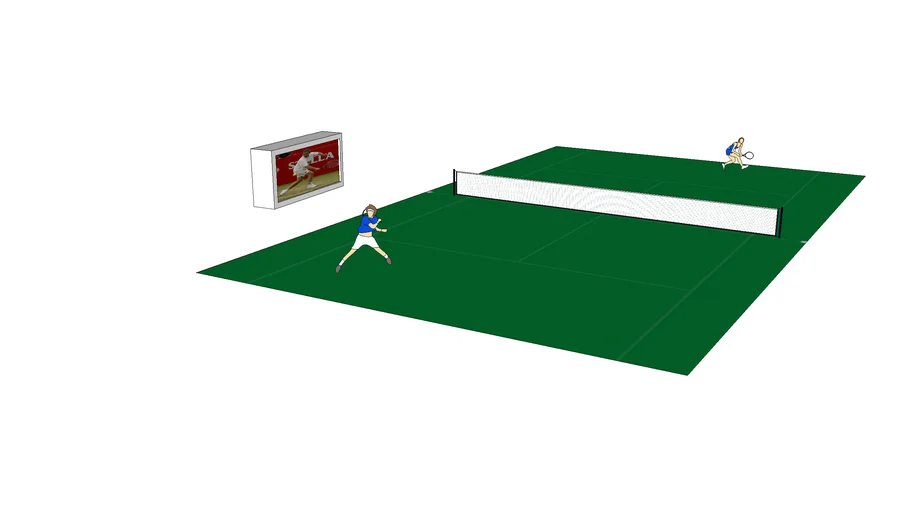 tennis game