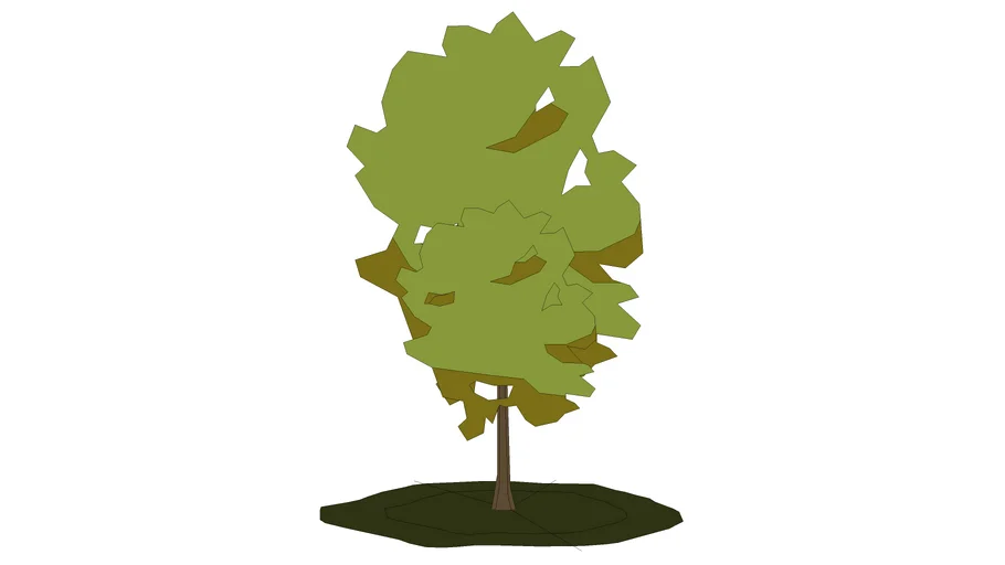 2D 5-10 year layered tree2 | 3D Warehouse