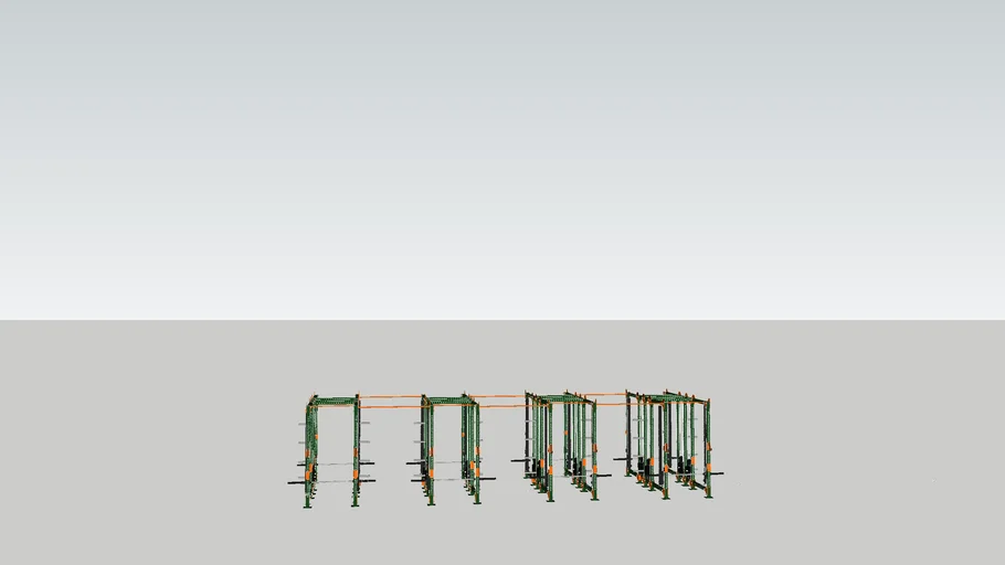Monster rack 8 stations | 3D Warehouse