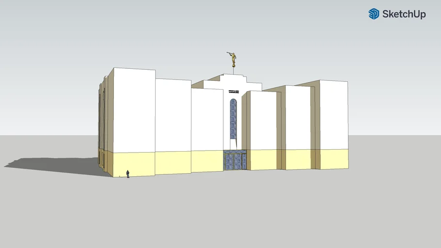 Originally planned design Monterrey Mexico Temple
