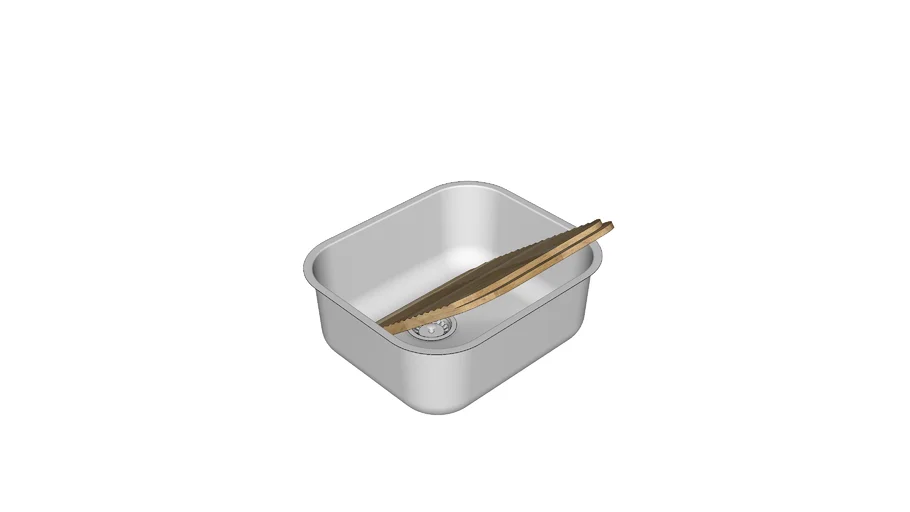 Tanque de embutir compact 20L em aço inox acetinado_TRAMONTINA_(17cmX40cmX34cm)