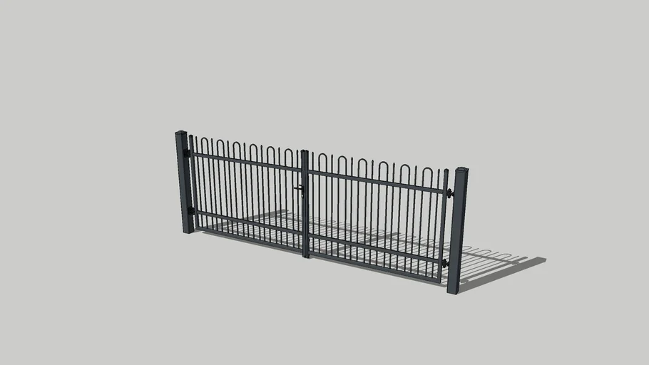 AW.10.08 residential swing gate