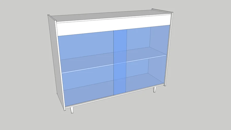 Glass Sliding Shelf