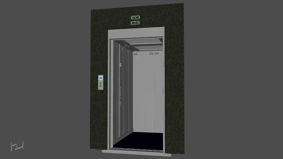 Elevator detailed | 3D Warehouse