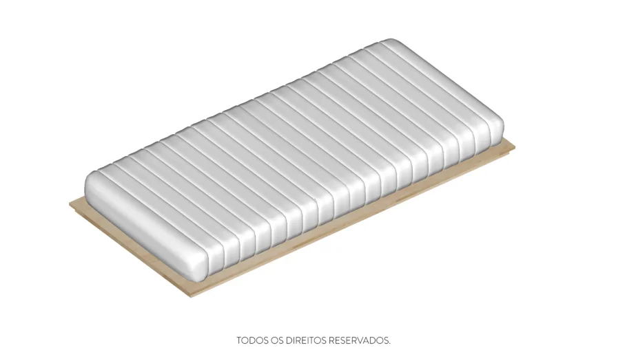CAMA TUTU SOLTEIRO