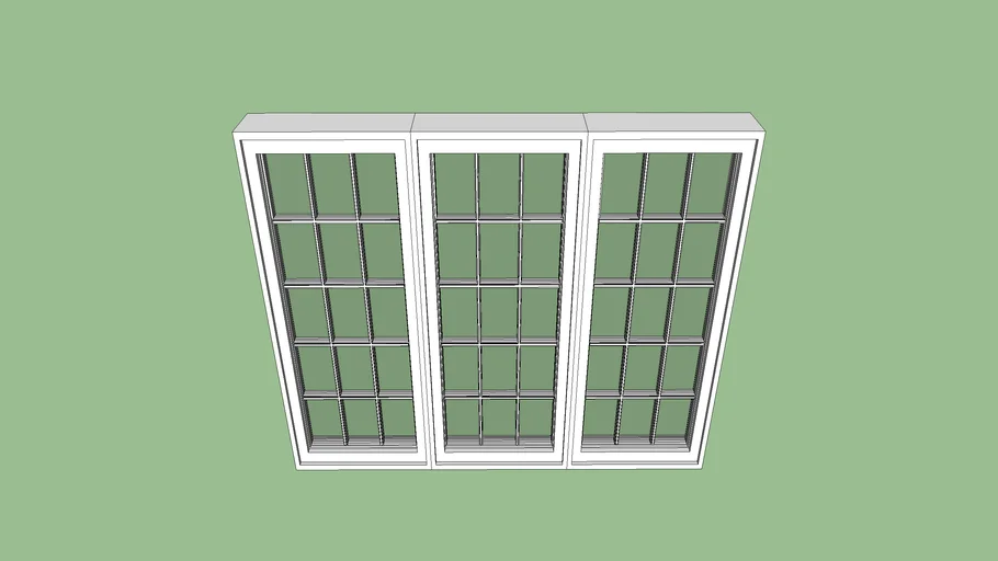 Triple Window | 3D Warehouse