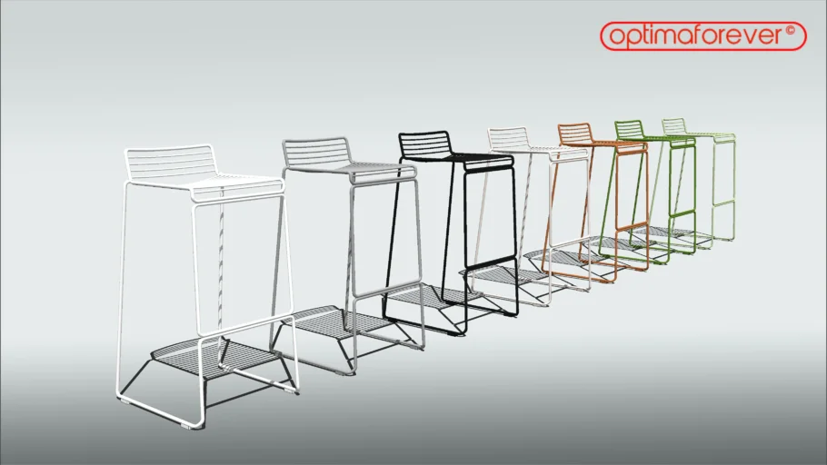 HAY Hee Bar Stool Low (H65)