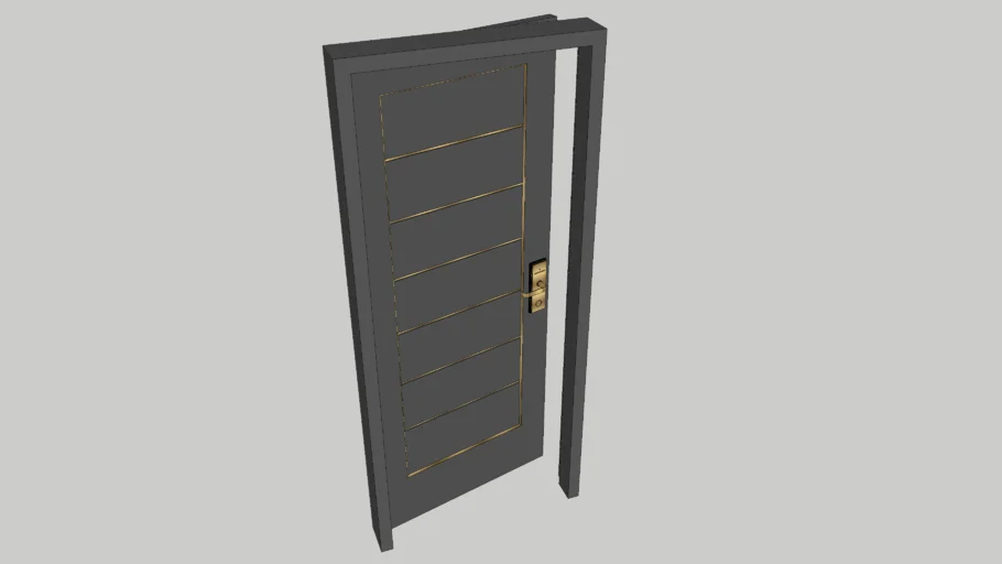 Hotel Bedroom Door