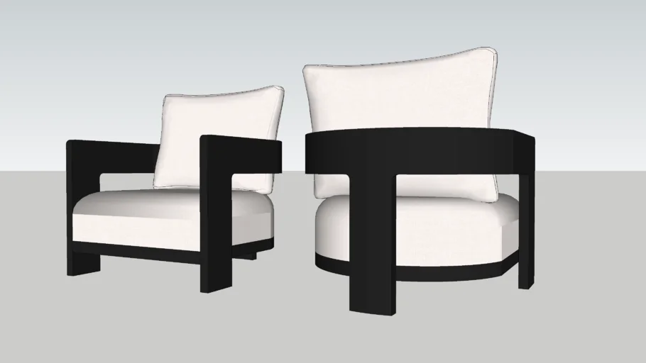 Victoria Lounge Chair - Harbour 